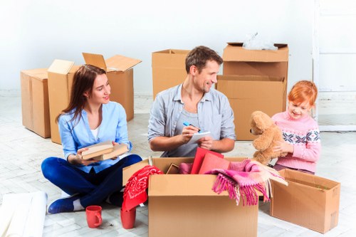 Short-term storage unit for household items in Brunswickpark