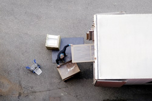 Long-term storage unit in Brunswickpark with organized boxes