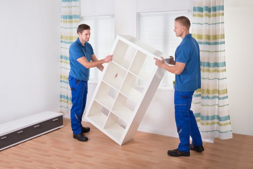 Space-saving office storage arrangement in Brunswickpark